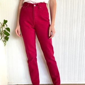 Vintage Red Levi's 501 Made in U.S.A.